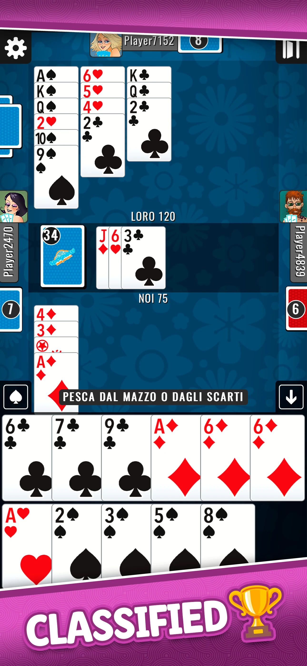 Burraco Più – Card games screenshot